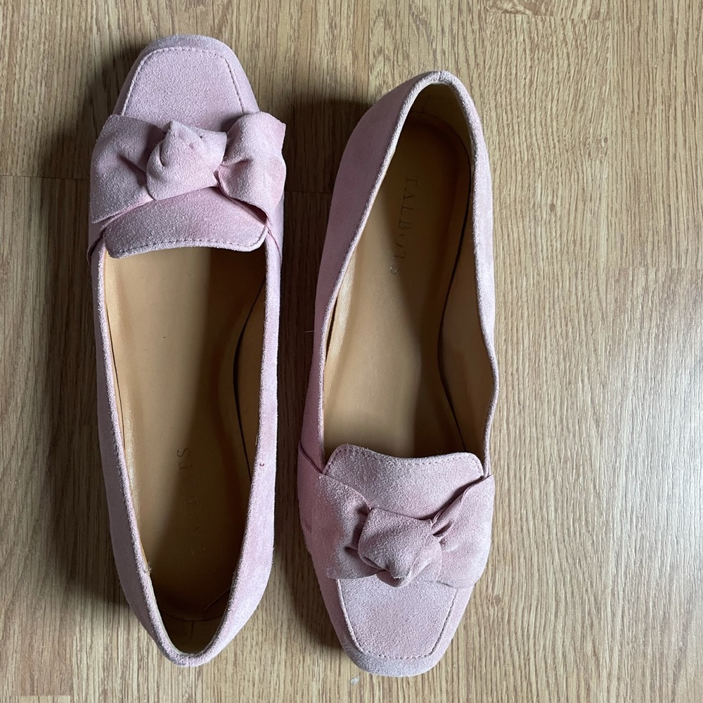 Talbots Pink Loafers